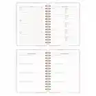 2025-2026 A5 Akademik Ajanda Spiralli Kuşe Kapak 16 Aylık - Renklerin Dansı