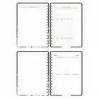 2025-2026 A5 Akademik Ajanda Spiralli Kuşe Kapak 16 Aylık - Yıldızlı Kedi