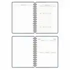 2025-2026 A5 Akademik Ajanda Spiralli Vegan Deri Kapak 16 Aylık - Antrasit