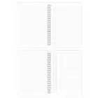 A5 Spiralli Karton Kapak 2li Set Kareli Ders Programlı Not Okul Defteri - Galaksi Serisi Vol. 1