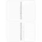 A5 Spiralli Karton Kapak 2li Set Kareli Ders Programlı Not Okul Defteri - Leopar, Zebra