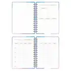 A5 Süresiz Haftalık Planlayıcı Spiralli Kuşe Kapak - Renklerin Dansı