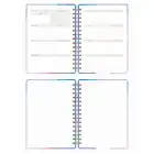 A5 Süresiz Haftalık Planlayıcı Spiralli Kuşe Kapak - Renklerin Dansı