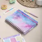 A5 Süresiz Haftalık Planlayıcı Spiralli Kuşe Kapak - Renklerin Dansı