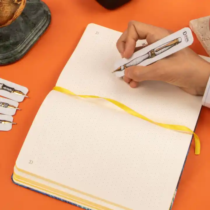 Kalemli Kitap Defter Ayracı