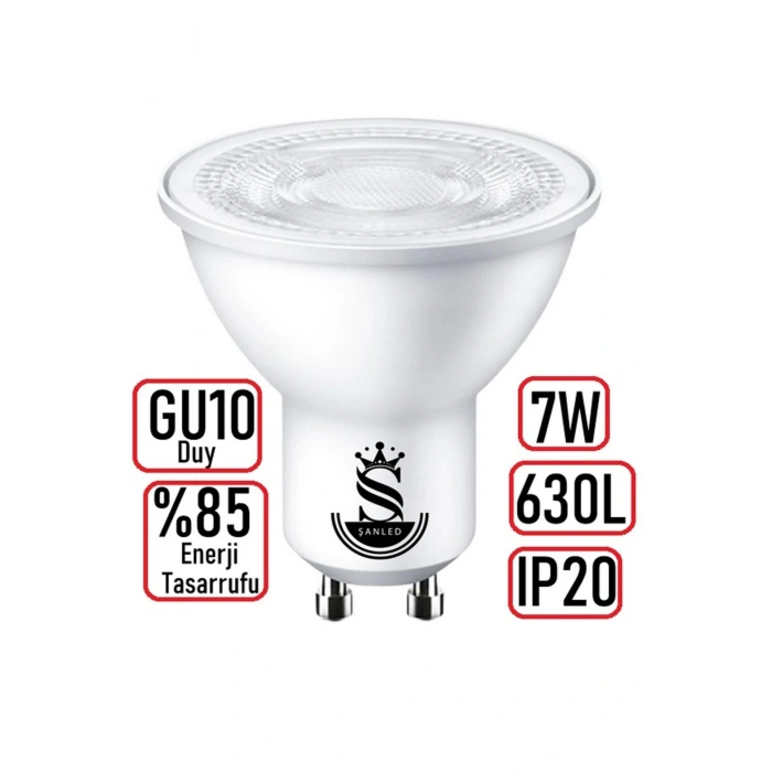 GU10 7W Gün Işığı Ampül 1 Adet