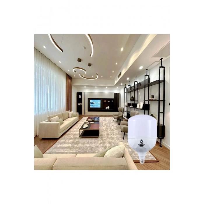 40w Tasarruflu E27 Gün Işığı Torch Led Ampul 2 Adet