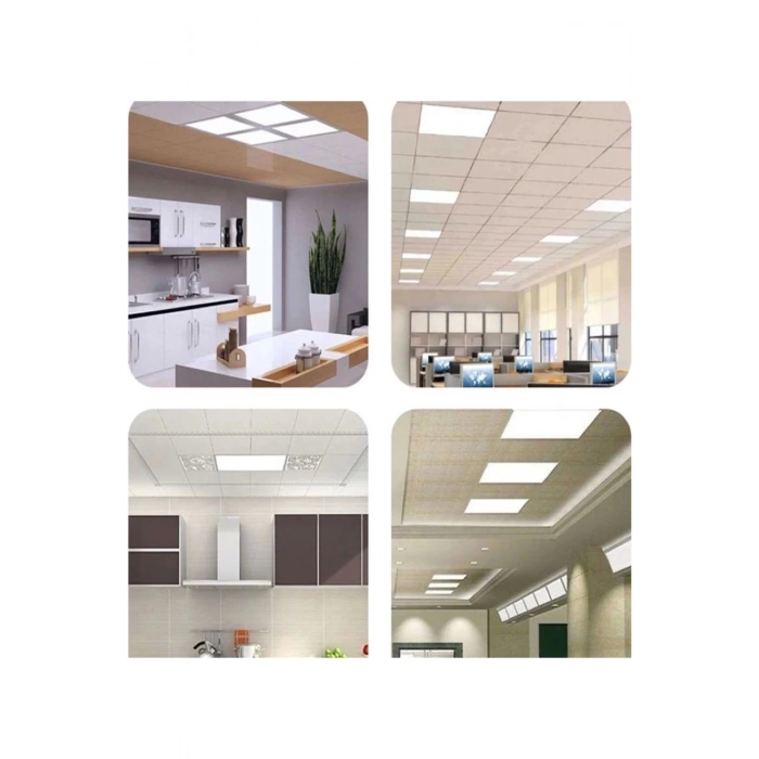 30X30 Led Panel 24W BEYAZ IŞIK 6500 - 8 Adet