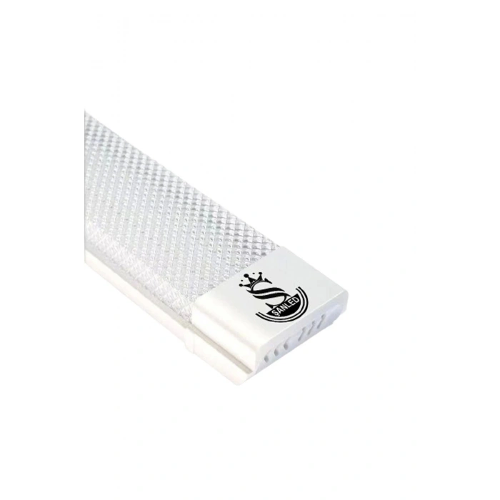 100Wat 120 cm KRİSTAL Yatay LED Bant Armatür-Trafolu Beyaz Işık 40 Adet