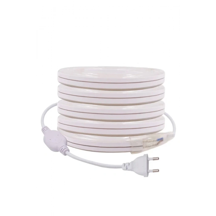 Neon 12 Volt Esnek Hortum led Kırmızı 5 Metre