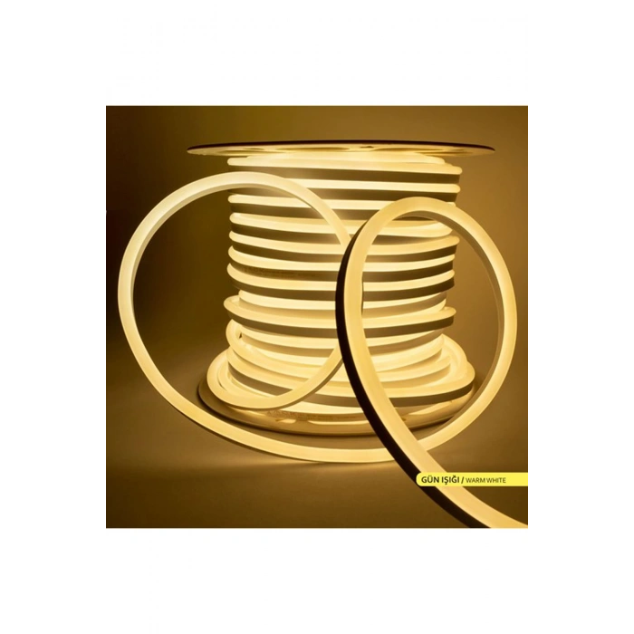 Neon 12 Volt Esnek Hortum led Gün Işığı 5 Metre