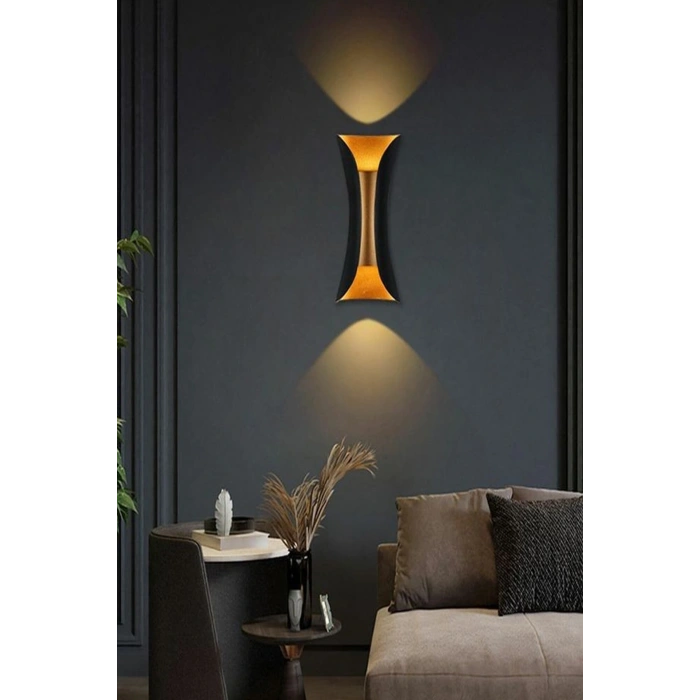 Butterfly Çift Yönlü Iç Ve Dış Mekan Duvar Aplik Paslanmaz, Toz Ve Su Geçirmez Duvar Aplik