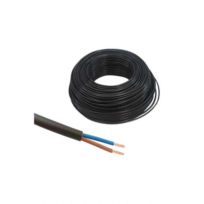 Siyah Kapaklı Grup Priz Topraklı 3lü Seyyar Ara Uzatma Kablosu TTR 2x2,5 mm kablo 2 m