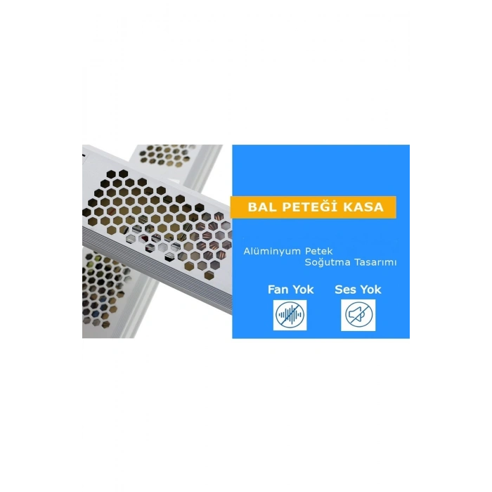 100W 5A Ultra Slim Şerit Led Trafosu