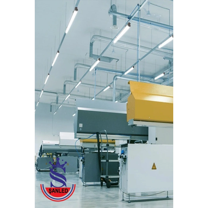 40W 120 cm Yatay LED Etanj Armatür-Trafolu Beyaz Işık 50 Adet