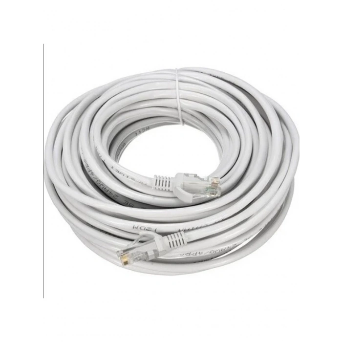 Cat6 Lan Internet Data Kablosu(ethernet Modem Rj45 Uçlu Jacklı Network Adsl 90 Metre