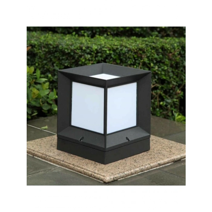 Küp Bahçe Aydınlatma Armatürü Set Üstü Dekoratif Aplik 10 Adet