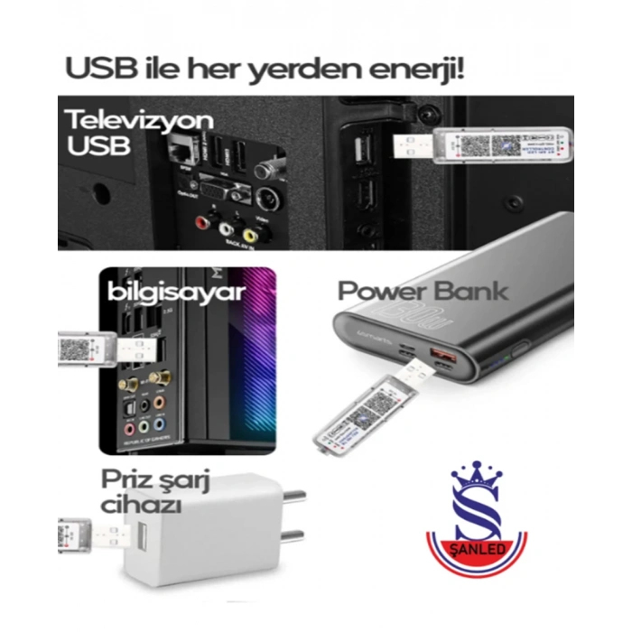 Sese Ve Müziğe Duyarlı Bluetooth Özellikli Rgb Şerit Led - 10 Metre 5050 Smd Iç Mekan 3 Çip