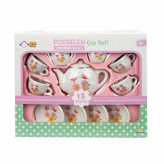 Porselen Çay Seti 13 Parça