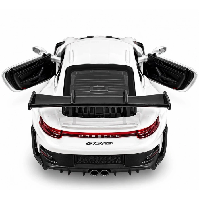 12 Cm Porsche 911 Beyaz Metal