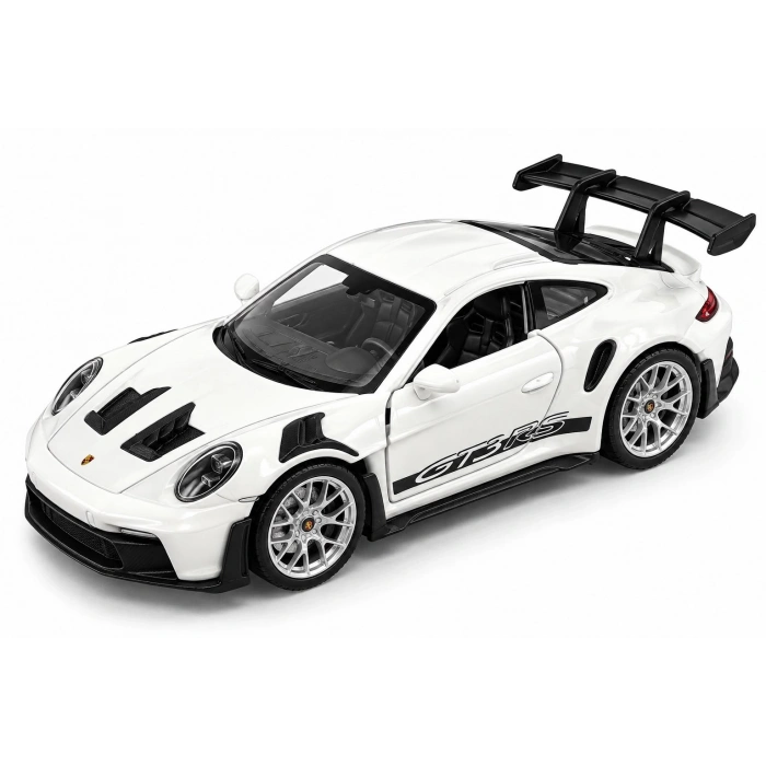 12 Cm Porsche 911 Beyaz Metal