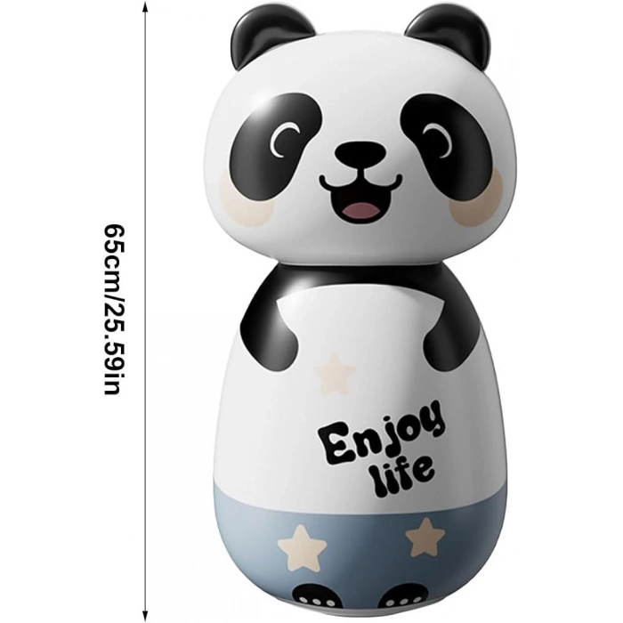 65 cm Şişme Panda Hacıyatmaz Oyuncak – Çocuk Denge ve Hareket Oyuncağı