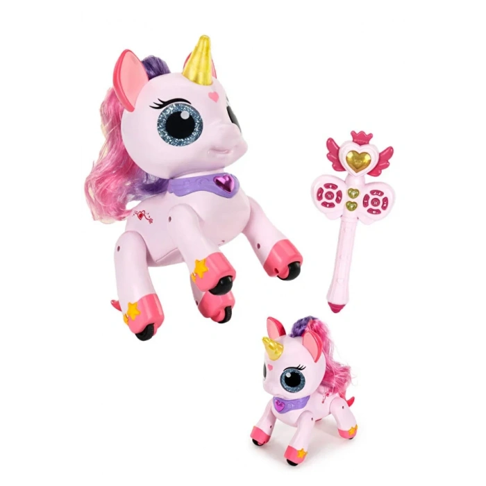 Uzaktan Kumandalı Şarjlı Unicorn Oyuncak 2.4GHz Sihirli Asalı 22 cm Etkileşimli Dans Eden Oyuncak