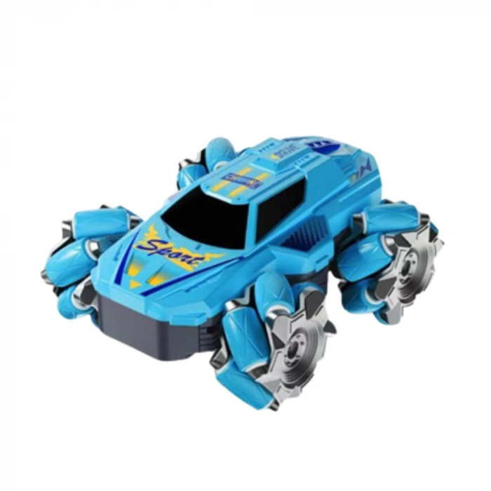 Suda Ve Karada Giden Uzaktan Kumandalı Araba Mavi