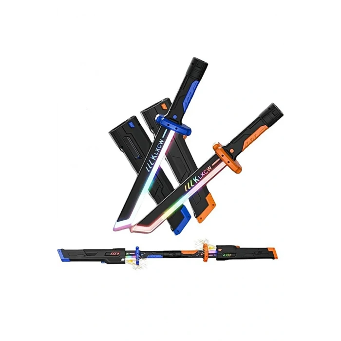 44 Cm Kıvılcım Çıkartan Özel Efektli Şarjlı Işın Kılıcı