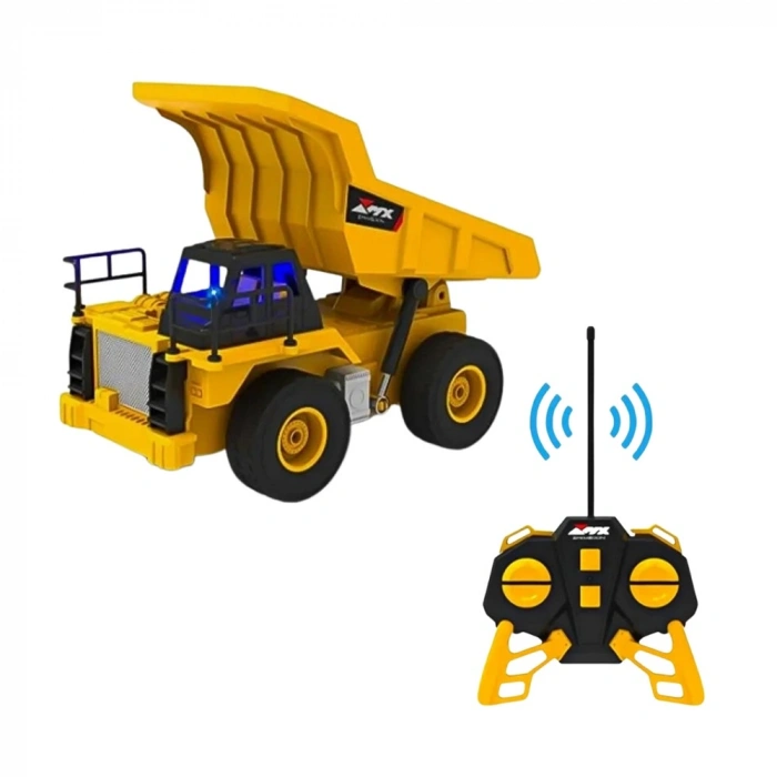 Uzaktan Kumandalı Full Fonksiyonlu Şarjlı Damperli Kamyon