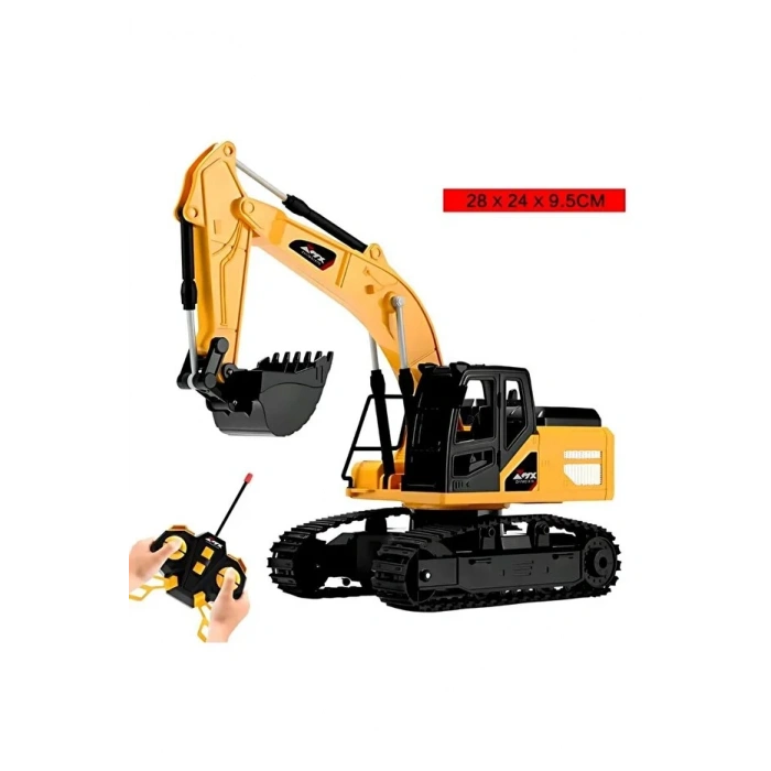 1:24 Uzaktan Kumandalı Şarjlı Işıklı Kepçe 360 Derece Dönen 27MHz