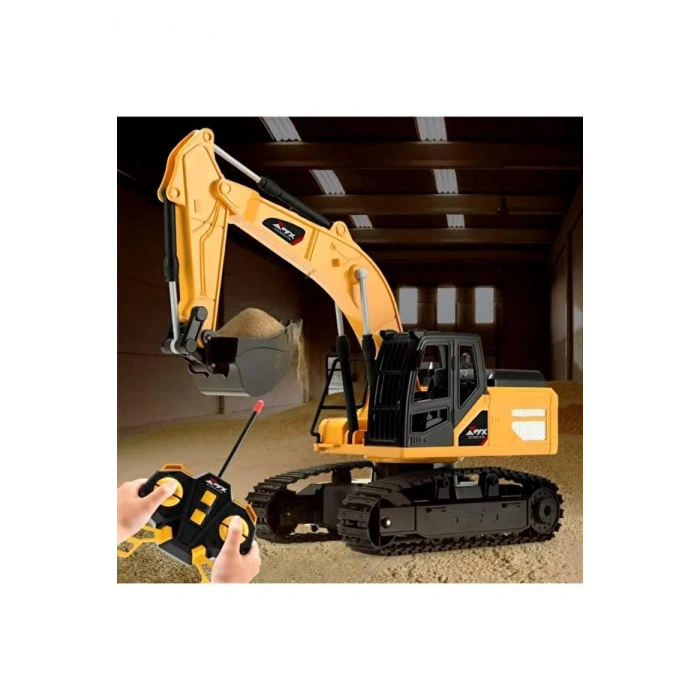 1:24 Uzaktan Kumandalı Şarjlı Işıklı Kepçe 360 Derece Dönen 27MHz