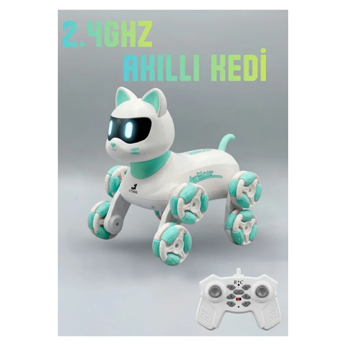 Neocat Robot Kedi Yeşil