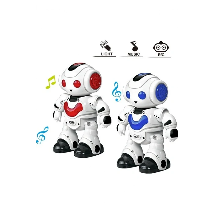 Uzaktan Kumandalı Işıklı Müzikli Dans Eden Akıllı Robot - Eğitici Robot Oyuncak