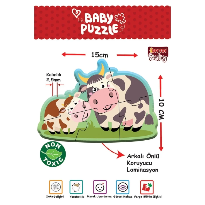 Baby Puzzle - İlk Çiftlik Puzzle