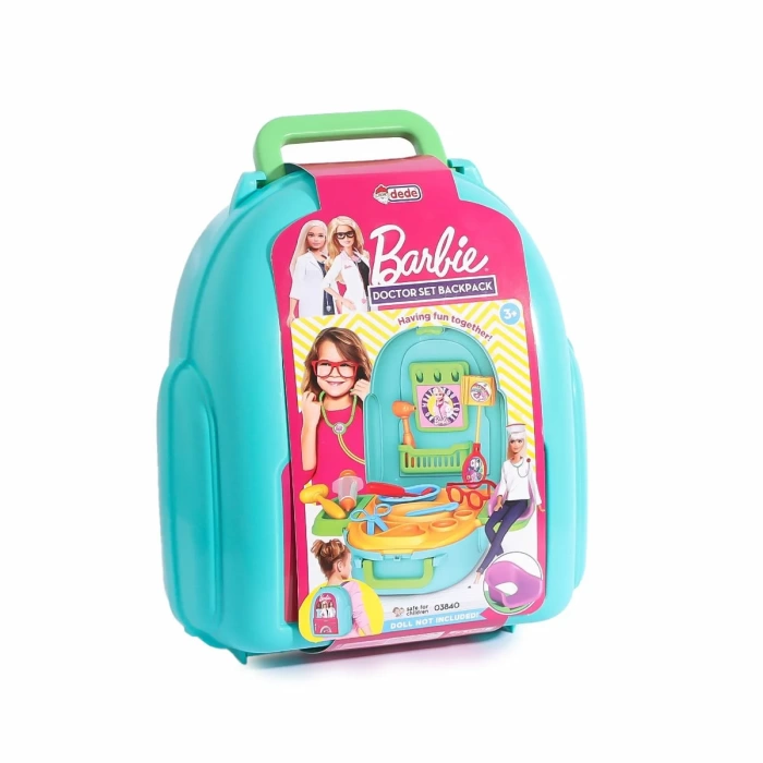 Barbie Sırt Çantalı Doktor Seti