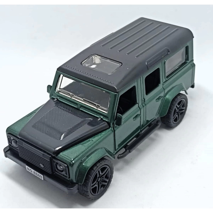 Çek Bırak Metal Jeep Yeşil 1:36 62766