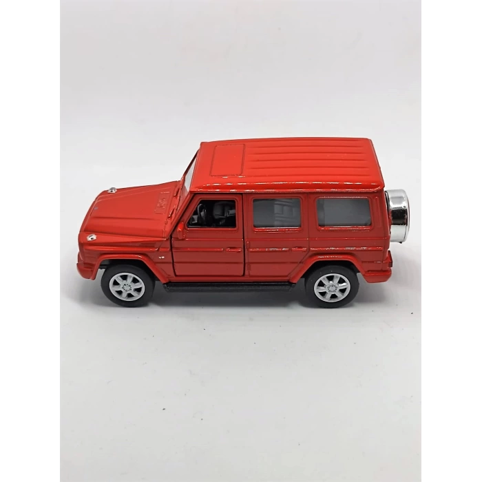 Çek Bırak Metal Jeep Kırmızı 1:36 22052