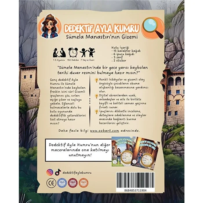 Dedektif Ayla Kumru - Sümela Manastırı nın Gizemi