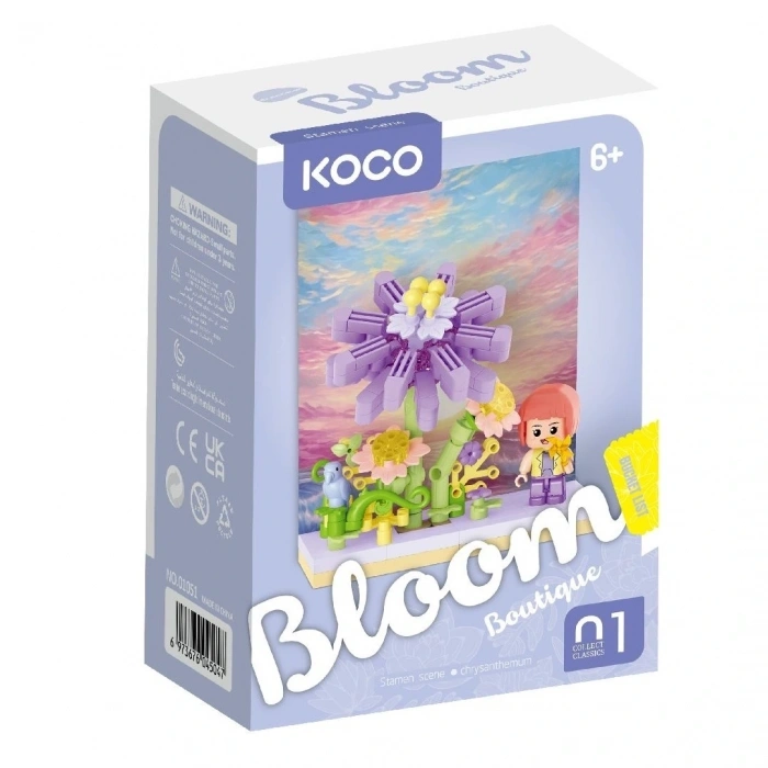 Figürlü Lego Çiçek Krizantem 01051