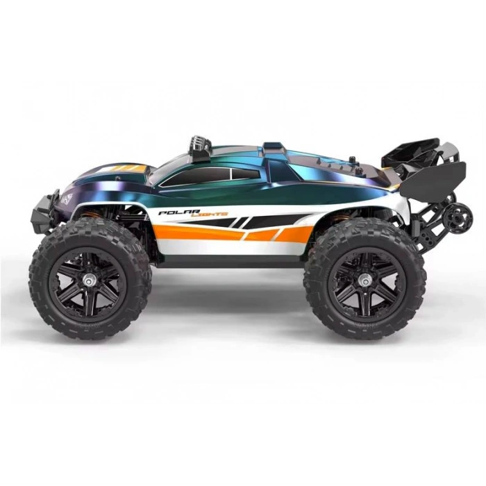 Fırçasız Motorlu, 2.4 GHz, Uzaktan Kumandalı, 1:14 Ölçekli Araba Mavi-Beyaz