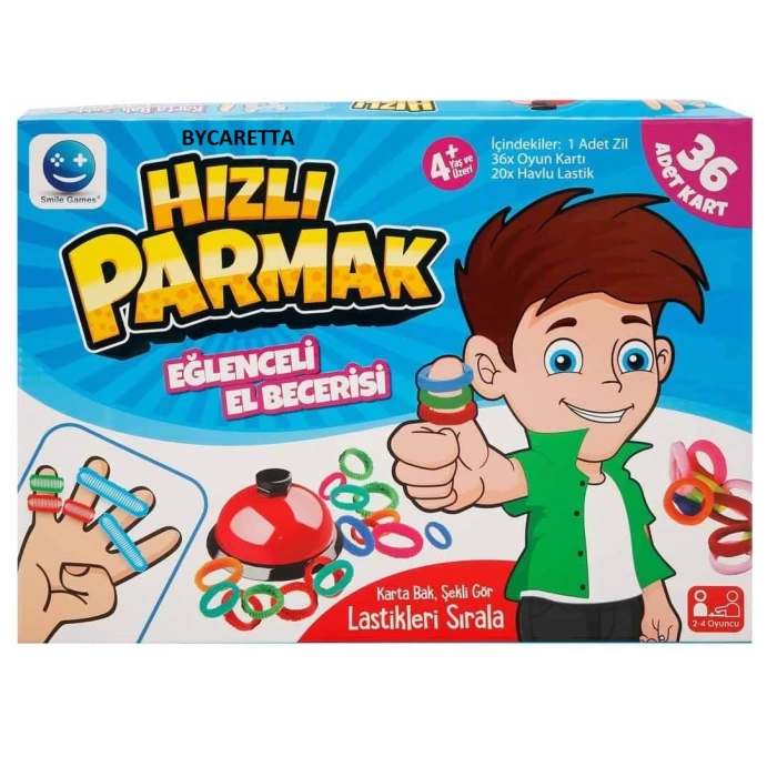 Hızlı Parmak Eğitici Zeka ve Refleks Geliştirici Oyun