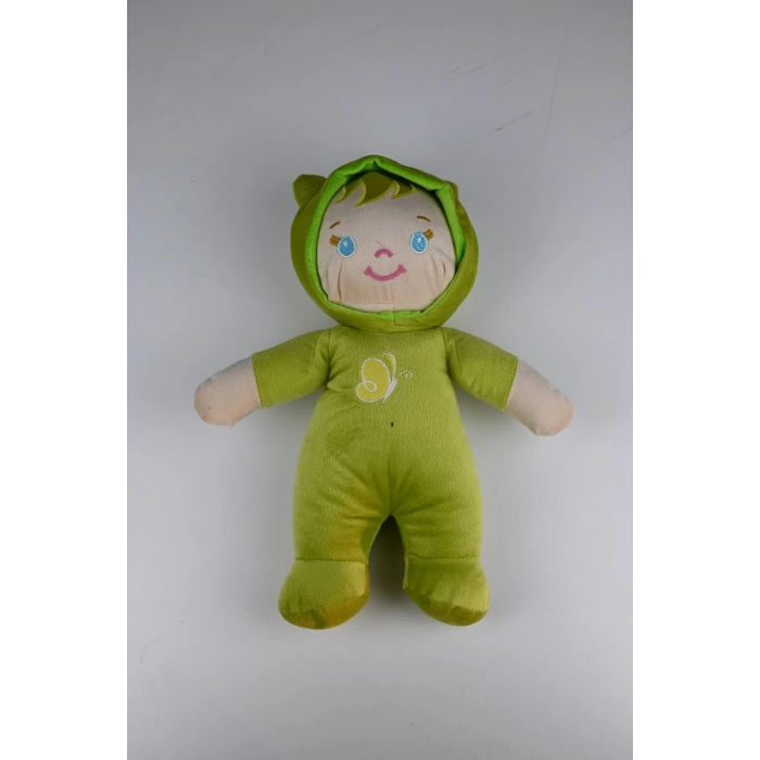 İlk Soft Bebeğim Bez Bebek Yeşil