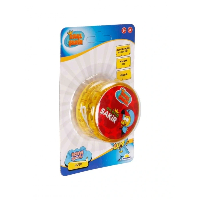 Kral Şakir Yoyo 6cm Sarı Işıklı