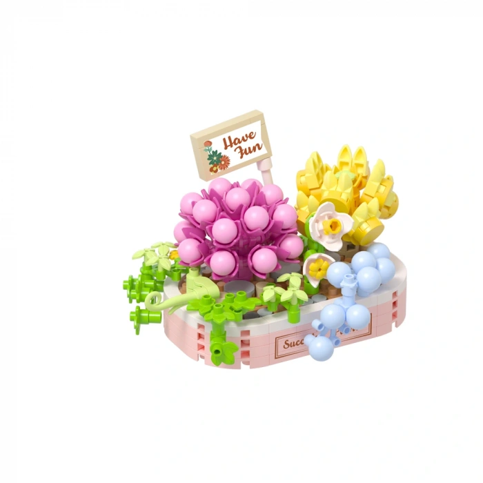 Lego Çiçek Yeniden Bir Araya Gelme 02086
