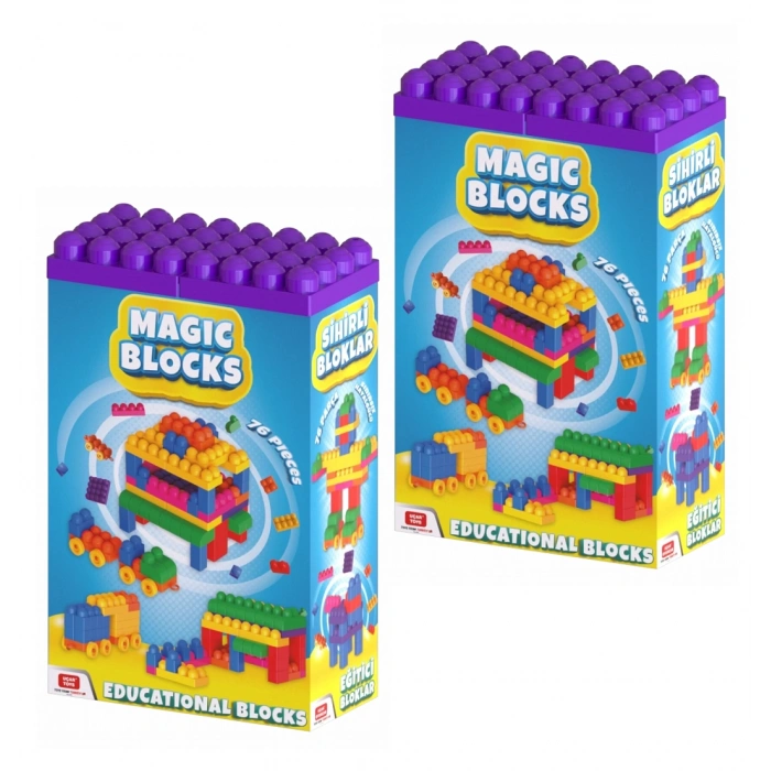 Magic Blocks Sihirli Eğitici Bloklar 152 Parça