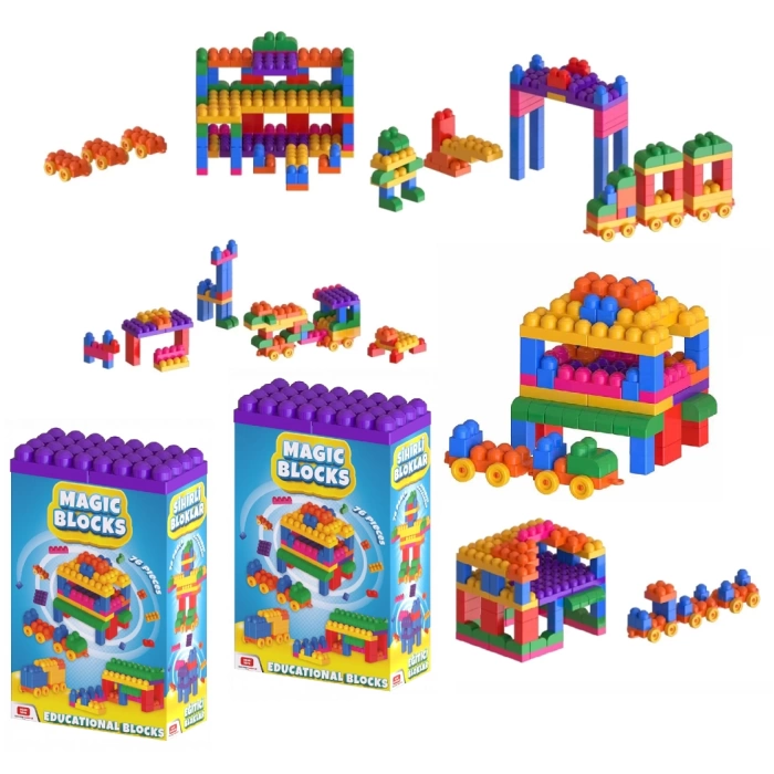 Magic Blocks Sihirli Eğitici Bloklar 152 Parça
