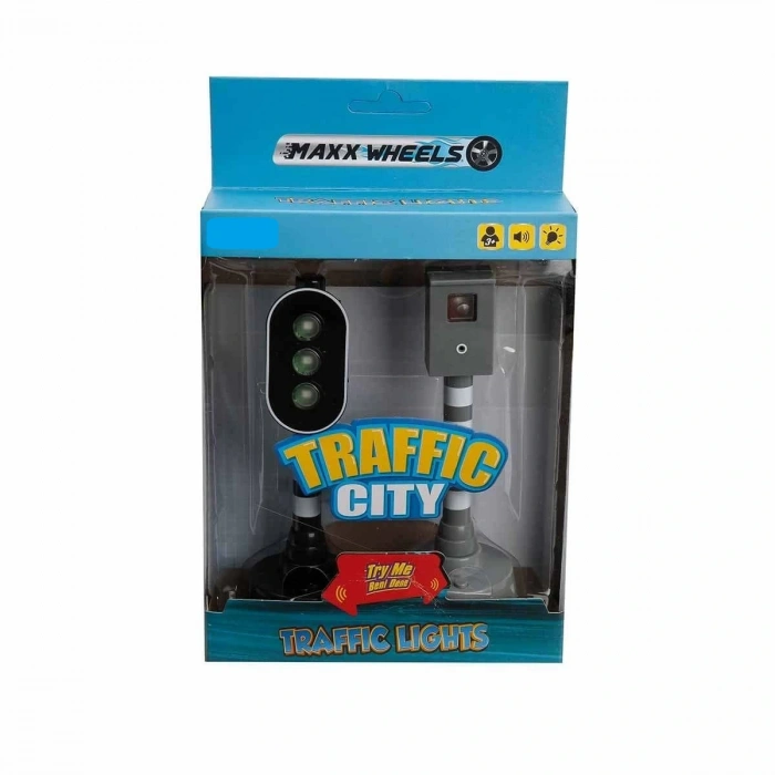 Sesli ve Işıklı Trafik Işık Seti