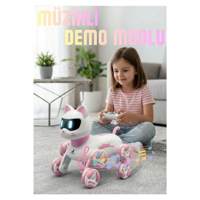 Neocat Robot Kedi Pembe