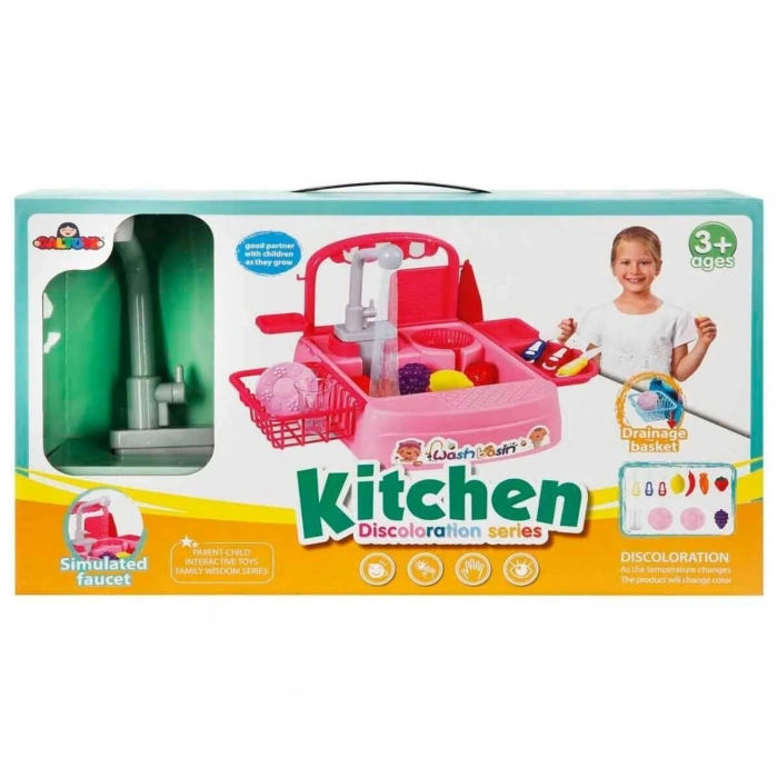 Pilli Lavabolu Mutfak Seti 44889